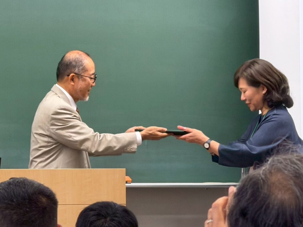 日本芝生文化大賞受賞@日本芝草学会春季大会