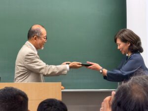 日本芝生文化大賞受賞@日本芝草学会春季大会